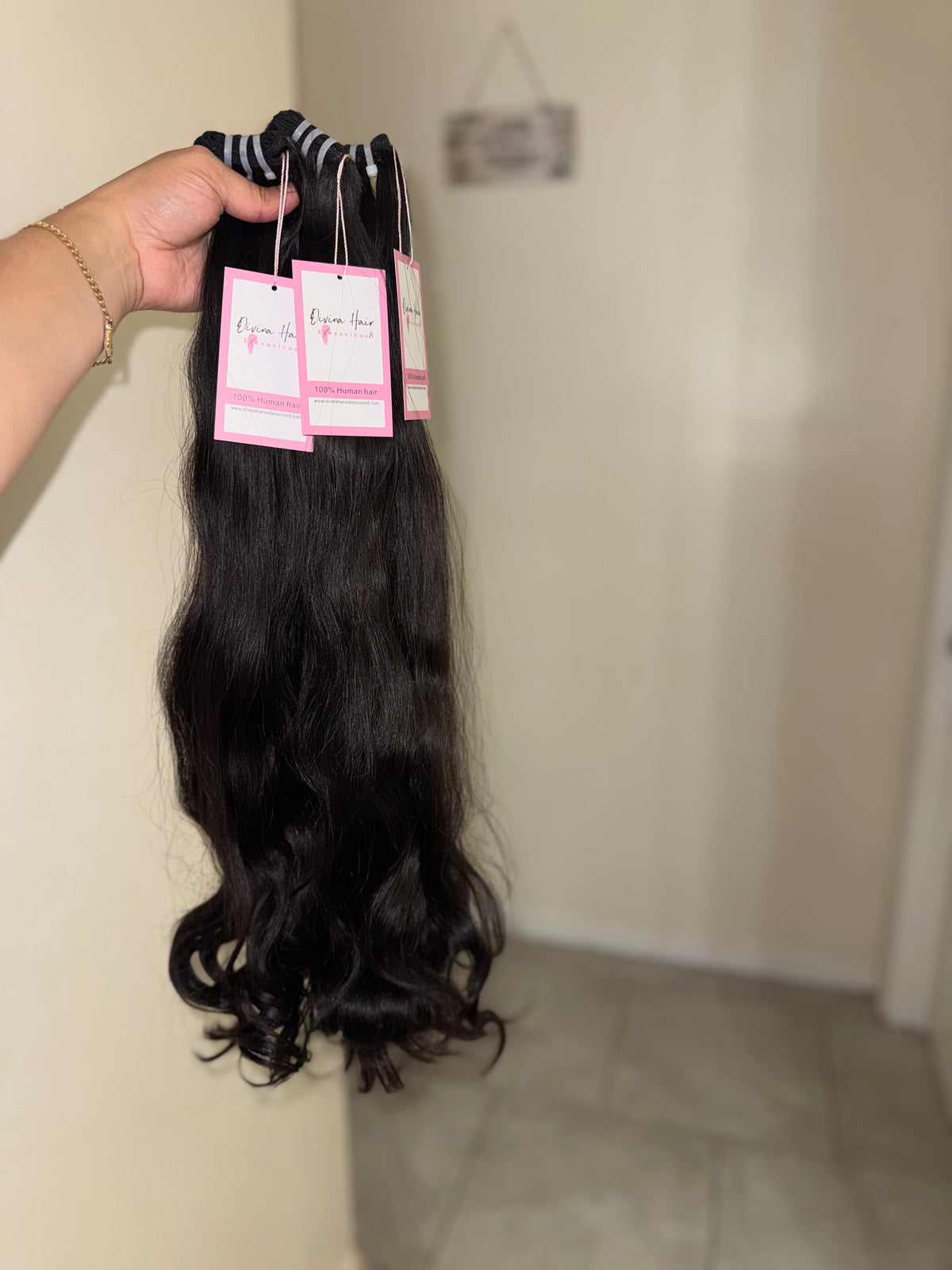 natural wave Indian hair 🇮🇳
