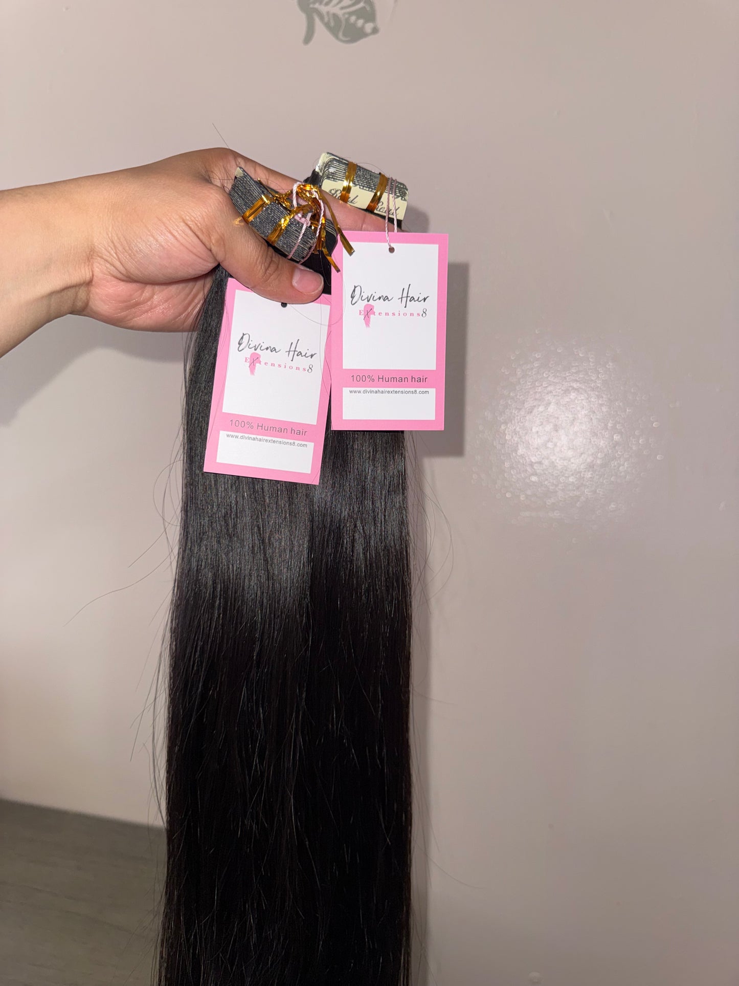 Tape in natural color