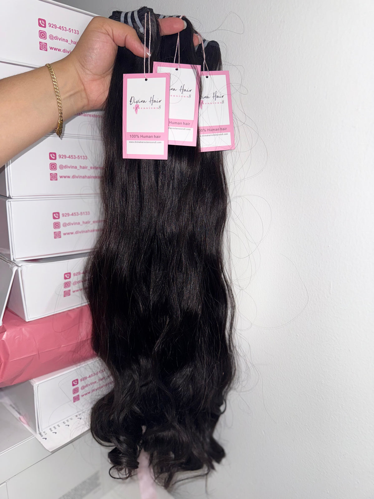 natural wave Indian hair 🇮🇳