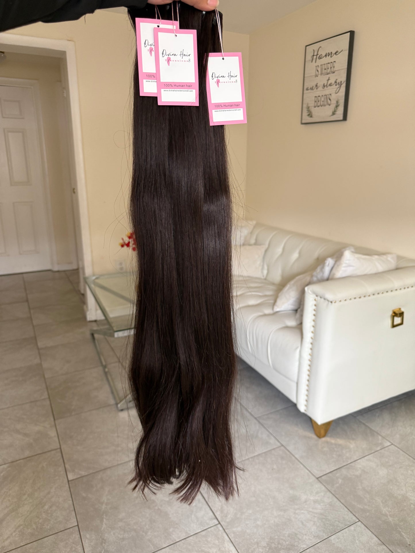 Luxury hair brown color