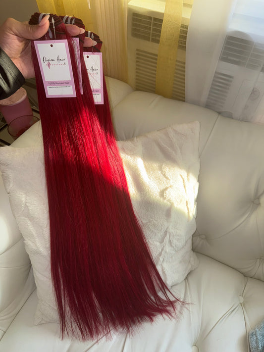 Red straight bundles