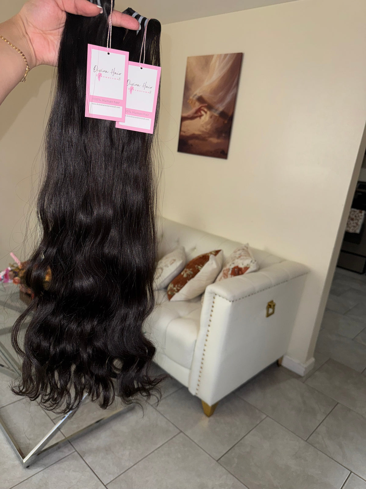 natural wave Indian hair 🇮🇳